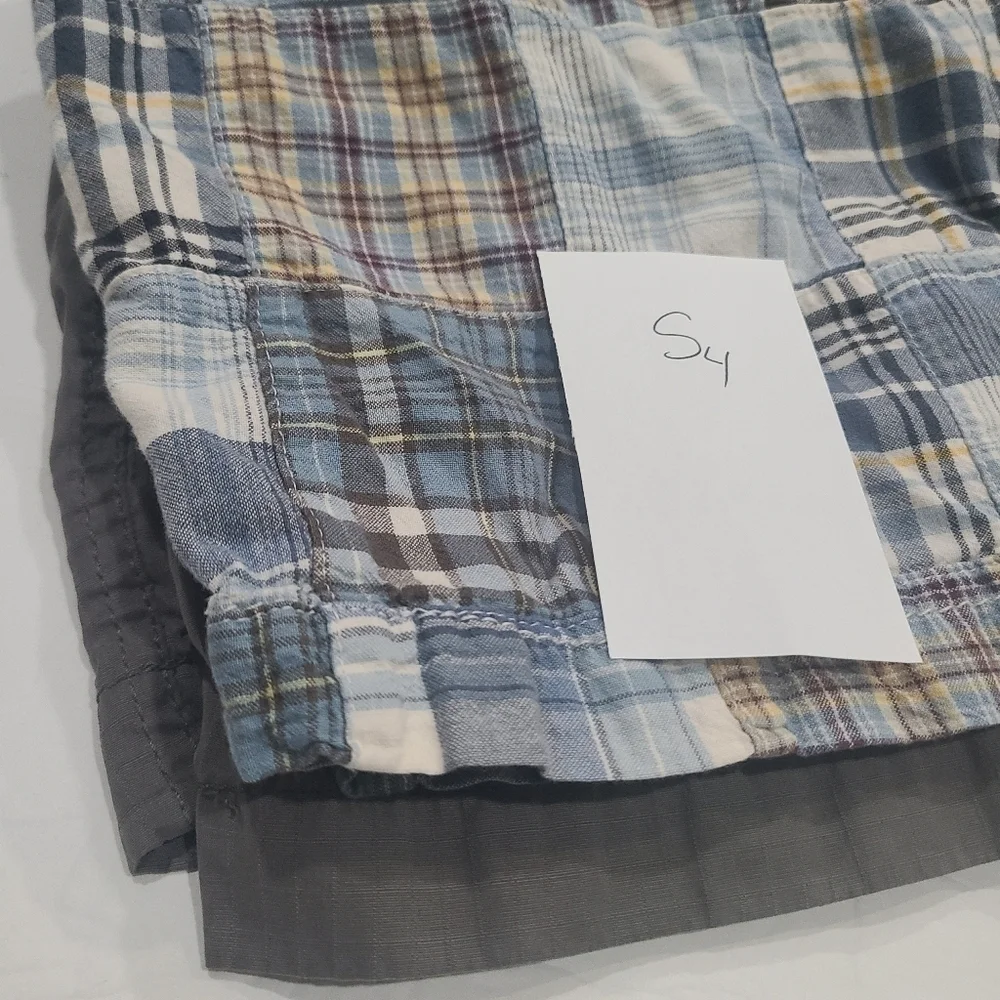 Kids Plaid and Solid Shorts Set Of 3 Ol Navy,Hawks,Gap Size 8